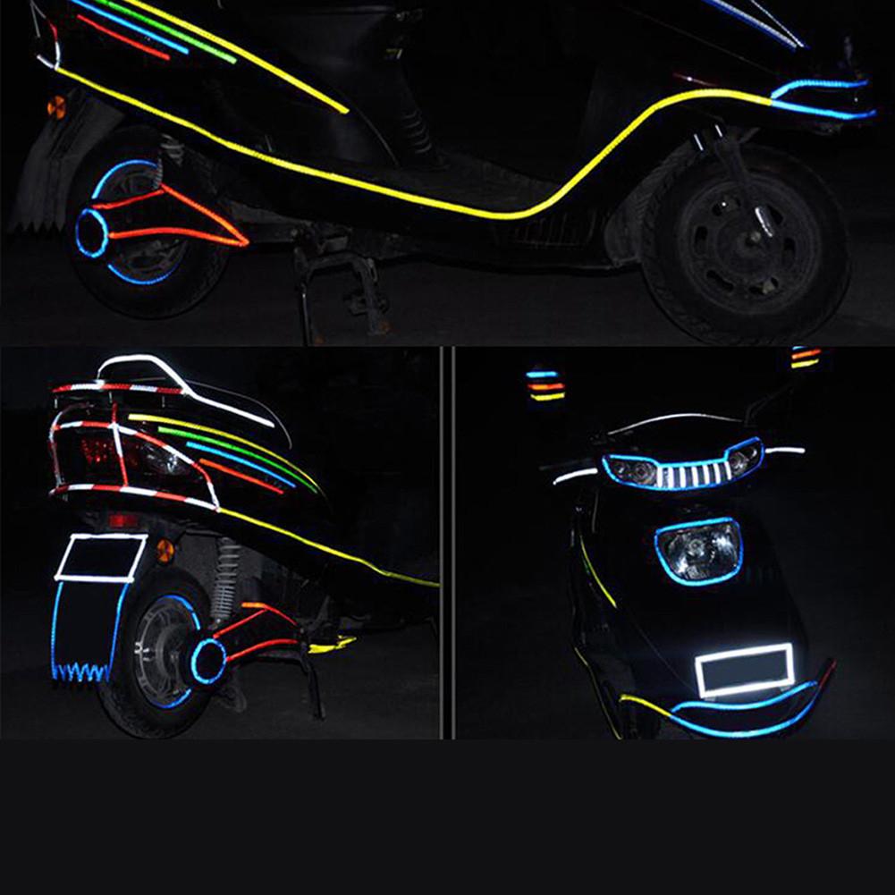 Светоотражающие наклейки 5 м Аксессуары Наклейки на кузов автомобиля