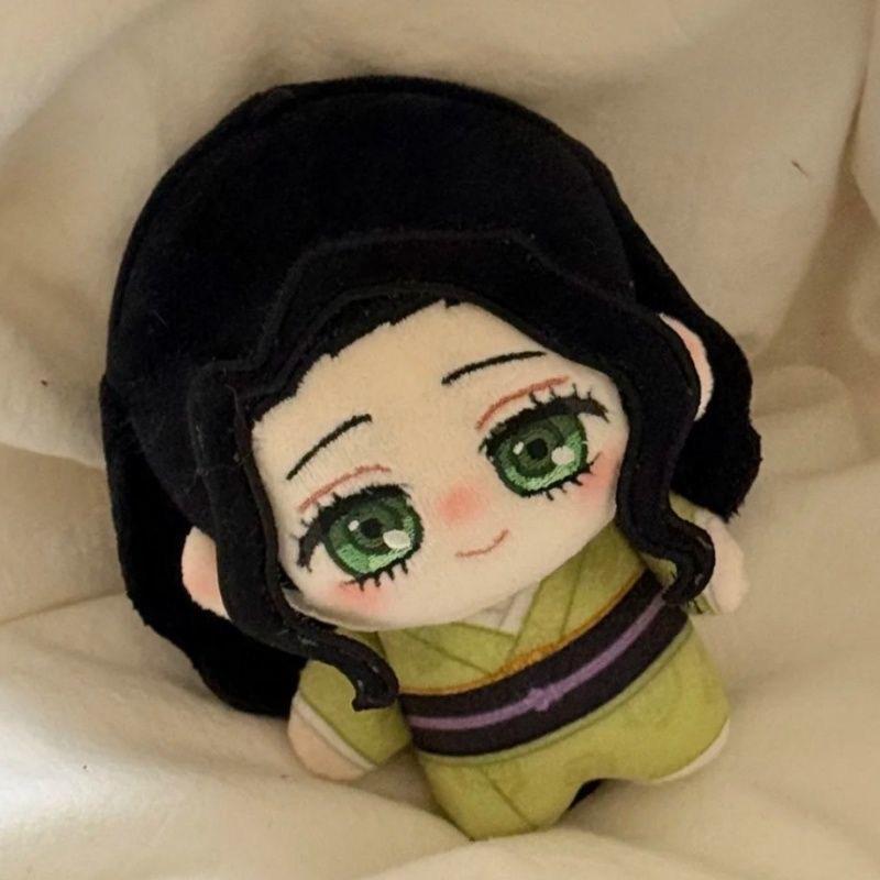 10Cm Mini Demon Slayer Hashibira Kotoha Plush Doll Cute Kotoha Pendant Stuffed Doll Keychain Toys Fans Birthday Gift Collect