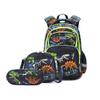 School Bags Child School Backpacks For Teenager Girls Boys Cartoon Dinosaur Anime Backpack Lunch Box With Pencil Case