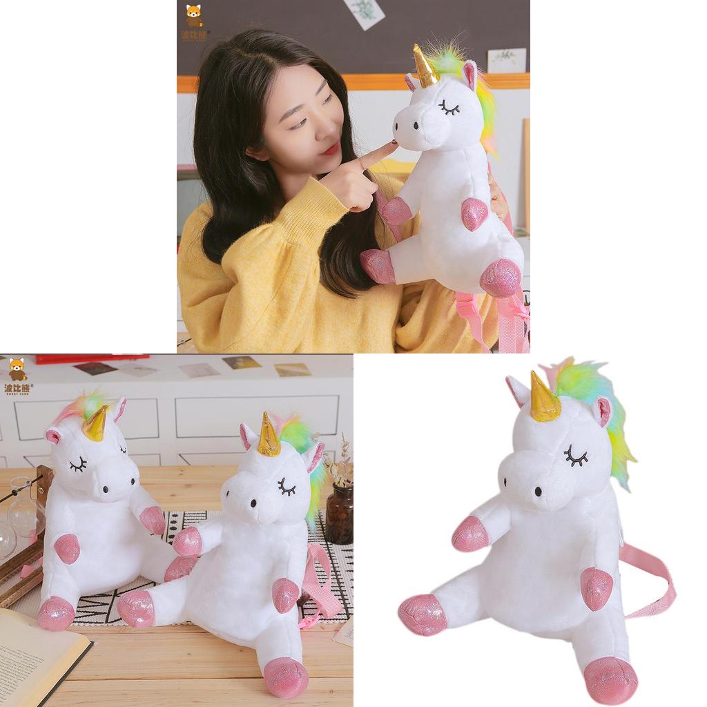 Soft Unicorn Backpack With Kidsfriendly Features And Carrying Ease For Kindergarten And Playdate Settings
