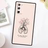 Positive Good Vibe Quote Case For Samsung Galaxy S22 S23 S24 Ultra Plus Note 10 20 S8 S9 S10 S20 FE S21 FE Cover