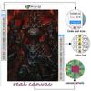DIY 5D Diamond Painting Game Dark Souls Cross Stitch Kit Full Drill Embroidery Mosaic Art Picture of Rhinestones Gift
