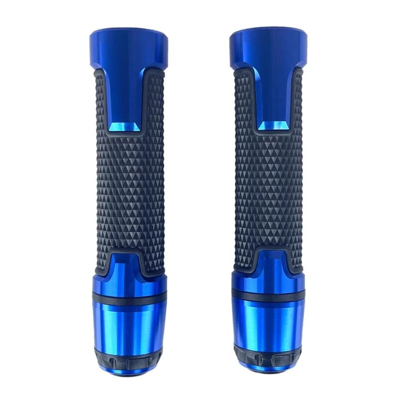 2 шт. мотоциклетные ручки, нескользящие резиновые ручки для руля, 7/8" 22 мм, удобные ручки для руля мотоцикла, ручки для руля