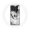 Case - MANIACASE - Samsung Galaxy A32 4G - Wolf and She-wolf - Black and White - Flexible
