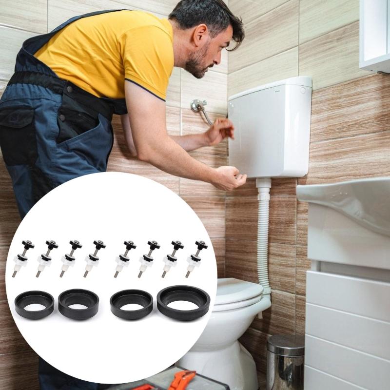 Эффективное Крепление Бачка Унитаза к Чаше Унитаза Крепеж Крепежные Элементы Бачка Унитаза Крепежное Оборудование для Сиденья Раздельное Крепление Зажимные Гайки