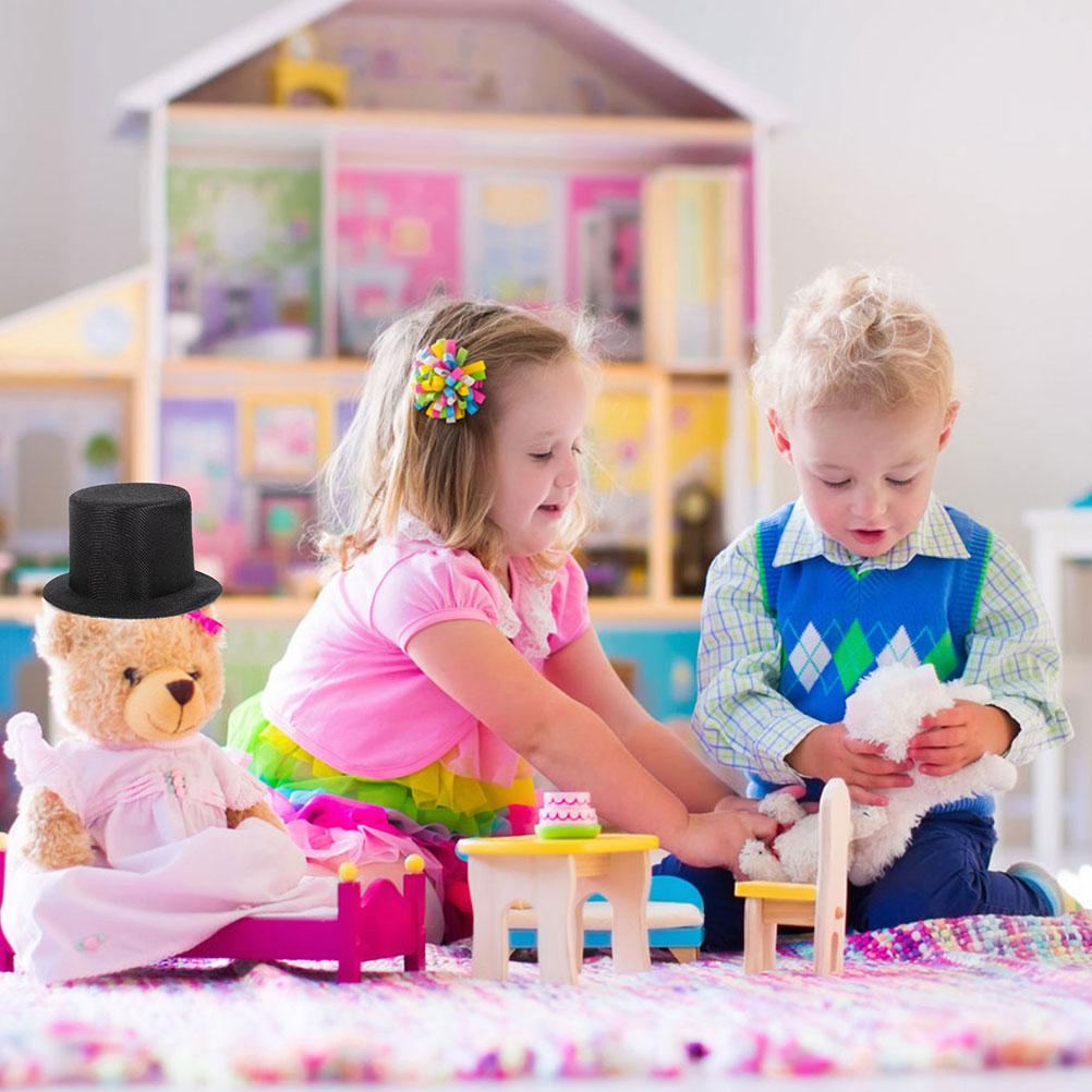 Toys Mini Hat Tops Hats Decorations DIY Christmas Tiny Party for Crafts Baby