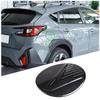 ABS Carbon Fiber Oil Fuel Tank Cap Cover Trim For Subaru Crosstrek -24