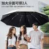 Зонт большого размера усиленный утолщенный мужской и женский складной солнцезащитный и солнцезащитный полностью автоматический погода и дождь двойной виниловый солнце