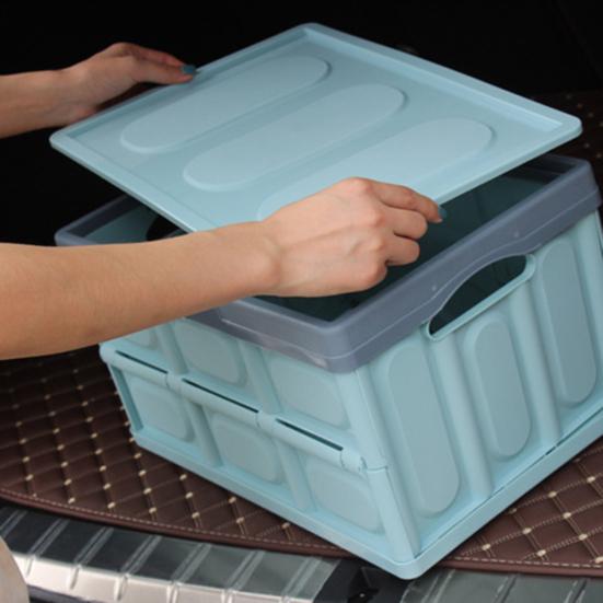 Портативный складной автомобильный ящик для хранения багажника продуктовый автомобиль авто дорожный контейнер