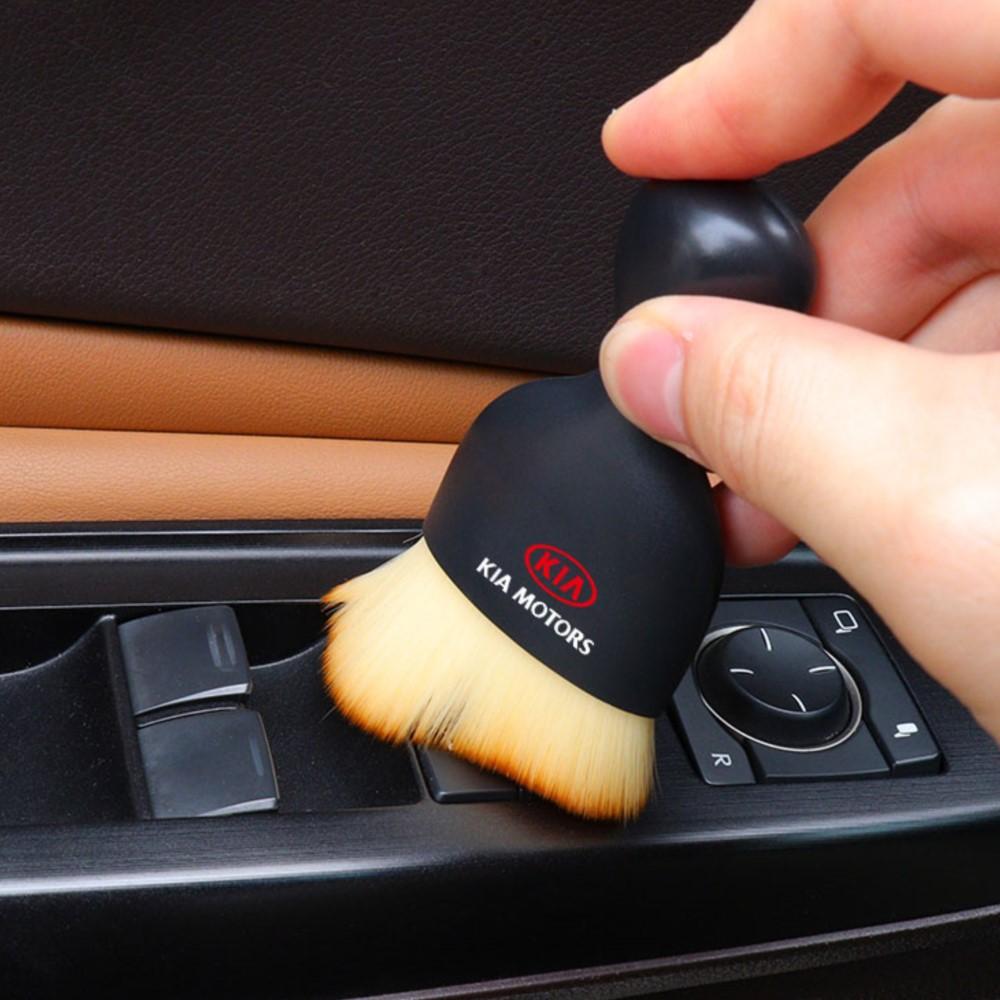 Car Vent Cleaning Soft Brush Car Interior Cleaning Tool Accessories For Kia Picanto Rio Ceed Sportage Cerato Soul Sorento Niro
