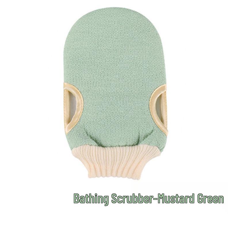 Отшелушивающая мочалка для спины и набор перчаток для купания с мочалкой и мочалкой для умывания