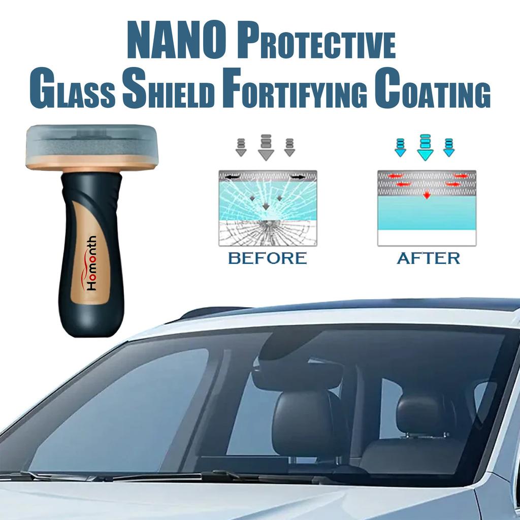 Homonth Nano Car Window Protector Dustproof Protective Glass Shield Automotive Window Films Car Exterior Accessories Car Care