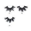 Thick Long Dramatic Handmade 3D Soft Mink Hair Eyelashes Extension 25mm Lashes False Eyelashes