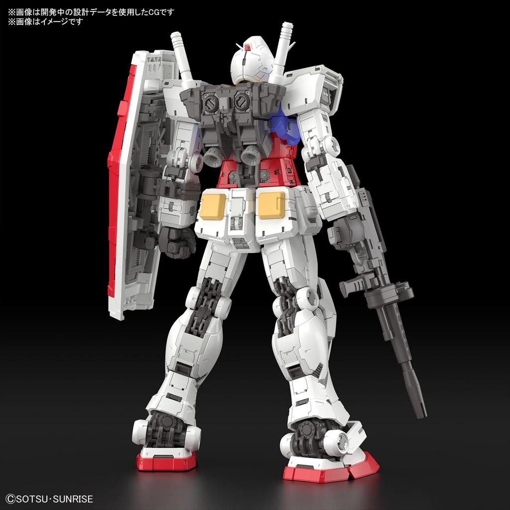 Пластиковая модель мобильного костюма Gundam Gundam RG RX-78-2 Ver.2.0 1/144 с цветовой кодировкой