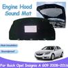 Engine Hood Sound Pad for Buick Opel Insignia A G09 MK1 2008~2016 Car Heat Insulation Cotton Cover Fireproof Interior Accessorie