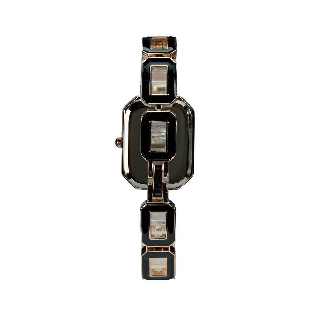 Подарочный набор Подарочные женские часы и браслет Подарочная упаковка [TIME100] (черный)