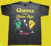 ВИНТАЖНАЯ Футболка QUEENS OF THE STONE AGE ERA VULGARIS Черная Унисекс S-234XL E1334