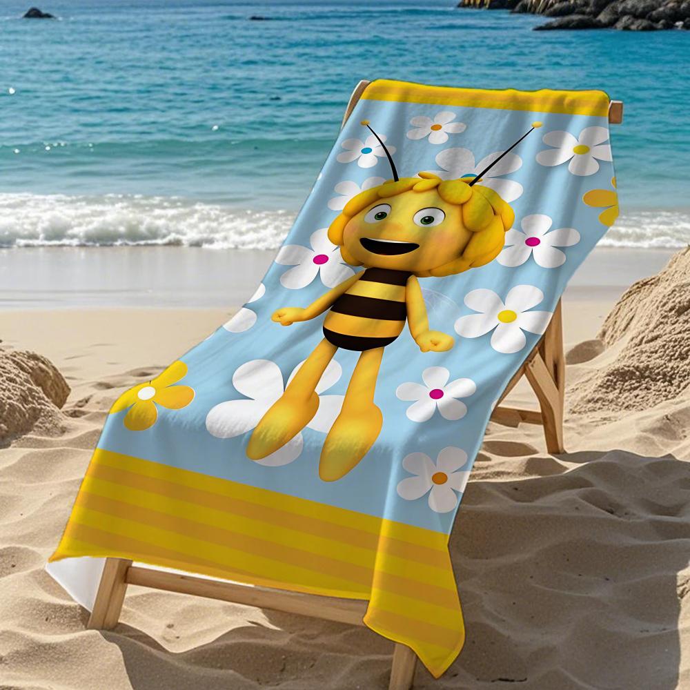 Милое Полотенце M-Maya the BeeS Качество Пятизвездочного Отеля Экологически Чистые Ультра Мягкие Толстые Полотенца и Пляжные Полотенца