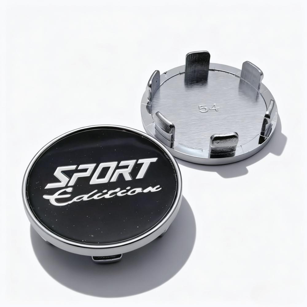 4 шт. 54 мм 49 мм Центральные колпачки на диски автомобиля с логотипом Sport Edition, эмблема, колпачки ступицы, пылезащитные колпачки ступицы, замена автомобильных аксессуаров