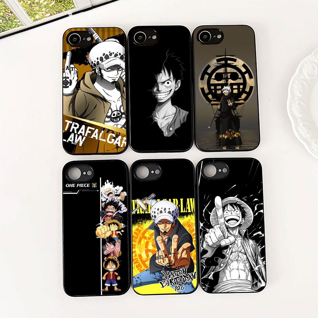 Чехол для телефона Apple iPhone 17 Pro XS Max Air 6 Plus X 5 + SE 2022 SE2 7+ 16E XR Чехол One Piece Луффи Трафальгар Д Водяной Закон