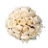 Wedding Bouquet Bouquet  Pearl Bridesmaid Wedding Bouquet Bride Artificial Silk Flower