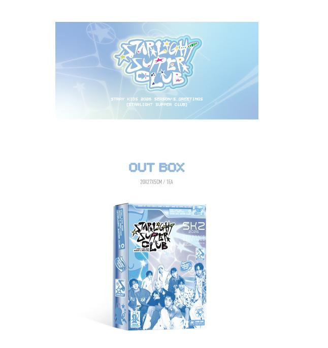 [Preorder] STRAY KIDS - 2026 Season’s Greetings STARLIGHT SUPPER CLUB