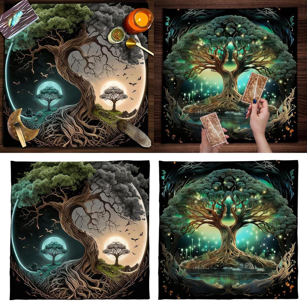 Древа Жизни Карты Таро Скатерти Алтари Скатерти Гадания Скатерти Оракулы Гадания Настольные игры Аксессуары