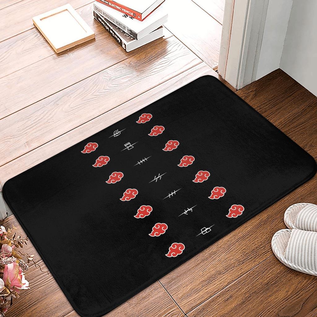 Itachi Uchiha Narutos Anime Doormat Non-Slip Entrance Bathroom Kitchen Floor Door Mats Garden Rug Carpet Footpad