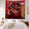 Liverpool Custom Your Name Wall Decor Tapestry Art For Pet Memorial Birthdaywedding Party Backdrop Family Gift