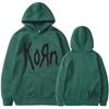 Толстовка с надписью Korn Rock Band Letter для мужчин и женщин в стиле хип-хоп в стиле Харадзюку, толстовка для отдыха и улицы, осенне-зимняя унисекс-толстовка