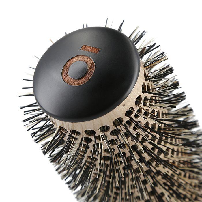 Brosse ronde - KASHŌKI - Essential Beauty 43mm - Poils de sanglier - Coiffage efficace - Tous types de cheveux