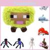 Minecraft Toys Plush Creeper Enderman Pig Bear Stuffed Pixel Doll Aries Zombie