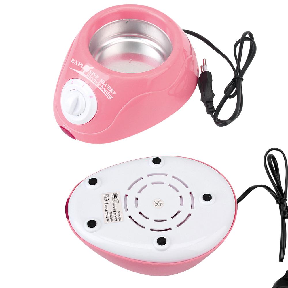 Heating Candy Wax with Mold Kitchen Tool Electric Chocolate Melting Pot DIY Scented Candle Soap Butter