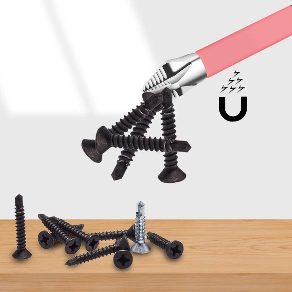 6Pcs Hexagonal Screwdriver Drill Bit Set Strong Magnetic Cross Screwdriver Bits High Hardness Impact Driver Bit Sets