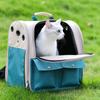 Рюкзак для домашних животных, переноска для кошек и маленьких собак, складная вентилируемая конструкция, сумка-переноска для больших кошек и собак