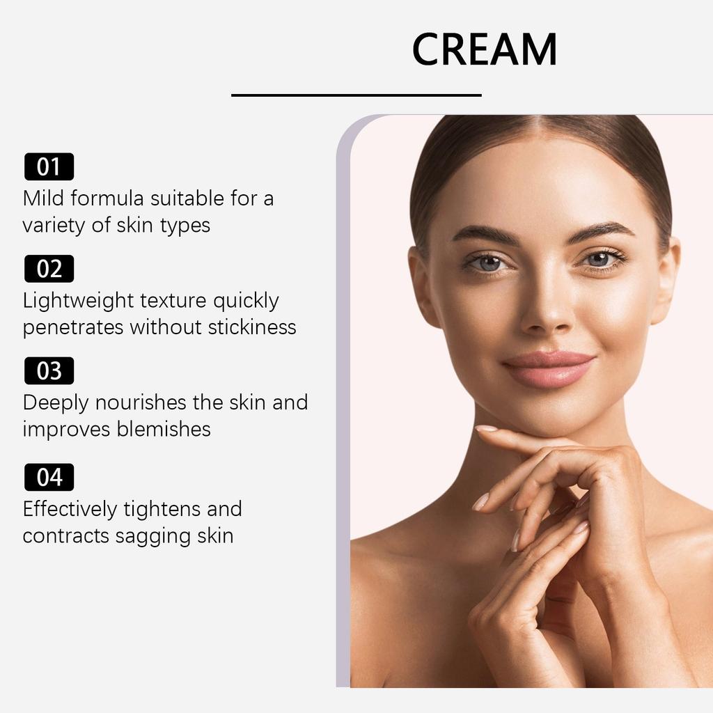The Lifting Cream Tightens The Skin Deeply Hydrates, Moisturizes, Brightens And Improves Dull Complexion
