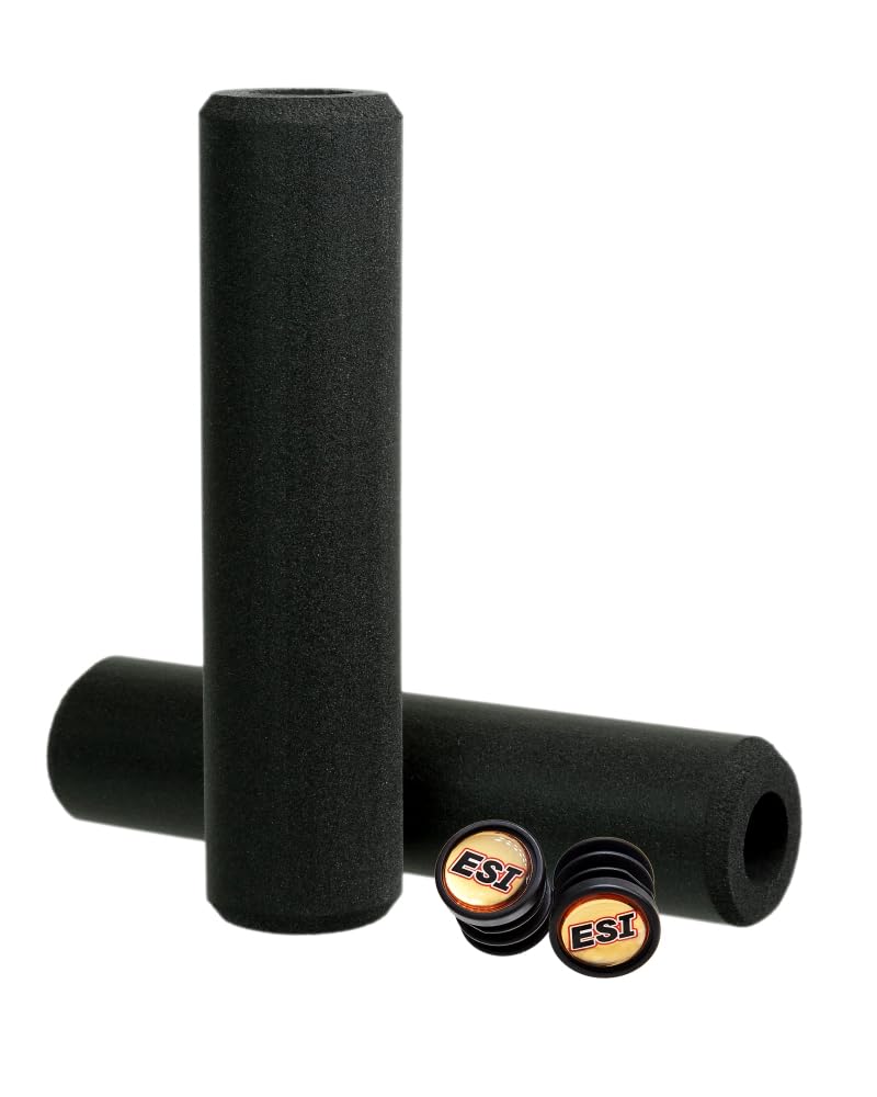 Ручки ESI Grips Extra Chunky MTB, Внешний диаметр 34 мм x Длина 130 мм, CESGRECBK, Черные,