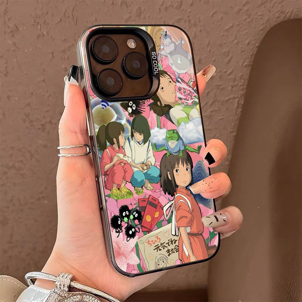 S-SpiritedS МУЛЬТФИЛЬМ A-AwayS Чехол для телефона для IPhone 16 15 14 13 12 11 Pro Max 17 Plus Цветной чехол