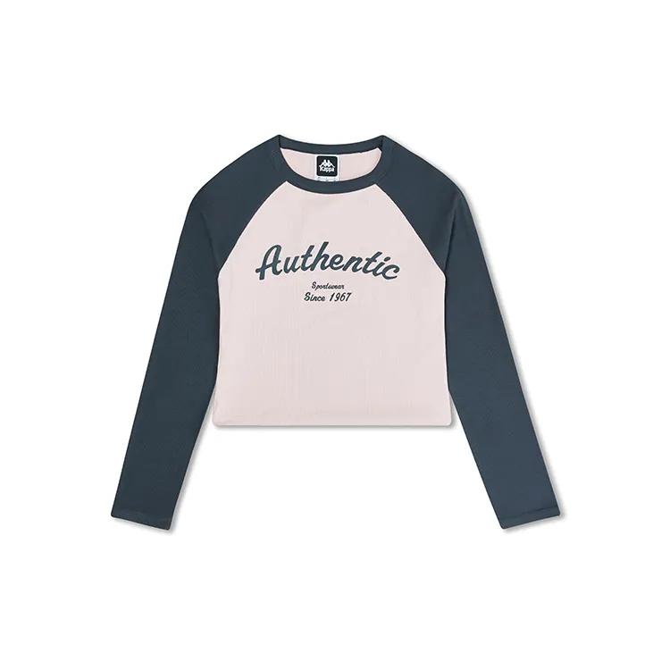 Kappa Sweatshirts Women's Crew Neck Moderate Regular (Unisex) Sweatshirts K0E42TC81