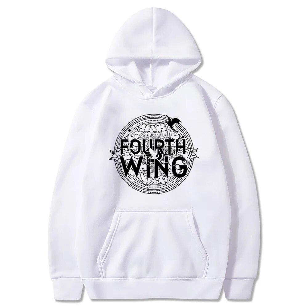 Толстовка с капюшоном для военного колледжа Basgiath, рубашка с четвертым крылом, Dragon Rider, фиолетовая толстовка с капюшоном Sorrengail, толстовки с капюшоном для книголюбов, подарок для фанатов, толстовка унисекс