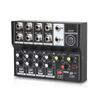 8 Channel Multifunctional USB Audio Mixer Portable Sound Mixer Professional Home Use Dual Microphone Inputs Sound Mixer