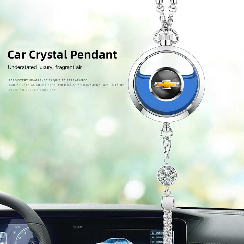 dmzu3 Car Perfume Aromatherapy Pendant Diffuser Auto Accessories For Chevrolet Spark Captiva Cruze Malibu Equinox Trax Camaro Blazer