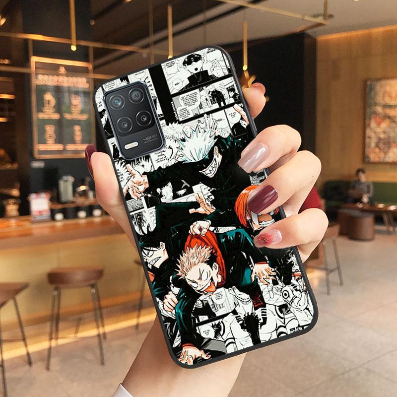 Чехол Jujutsu Kaisen Ryomen Sukuna для OPPO Realme GT 2 Pro X2 Pro XT C25S 8 7 6 Pro 6i GT Master C3 C21 C21Y C11 X3 SuperZoom