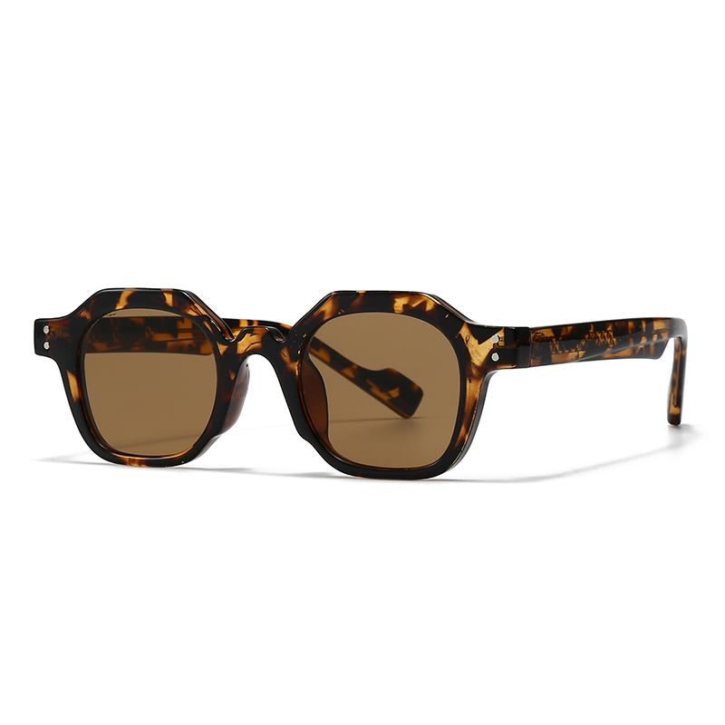 Европейский и американский модный уличный стиль ретро художественные солнцезащитные очки с акриловыми вставками современный шарм солнцезащитные очки 28067