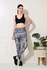 Body Smith Printed Abstract Grey High Talya Workout Gym Tights