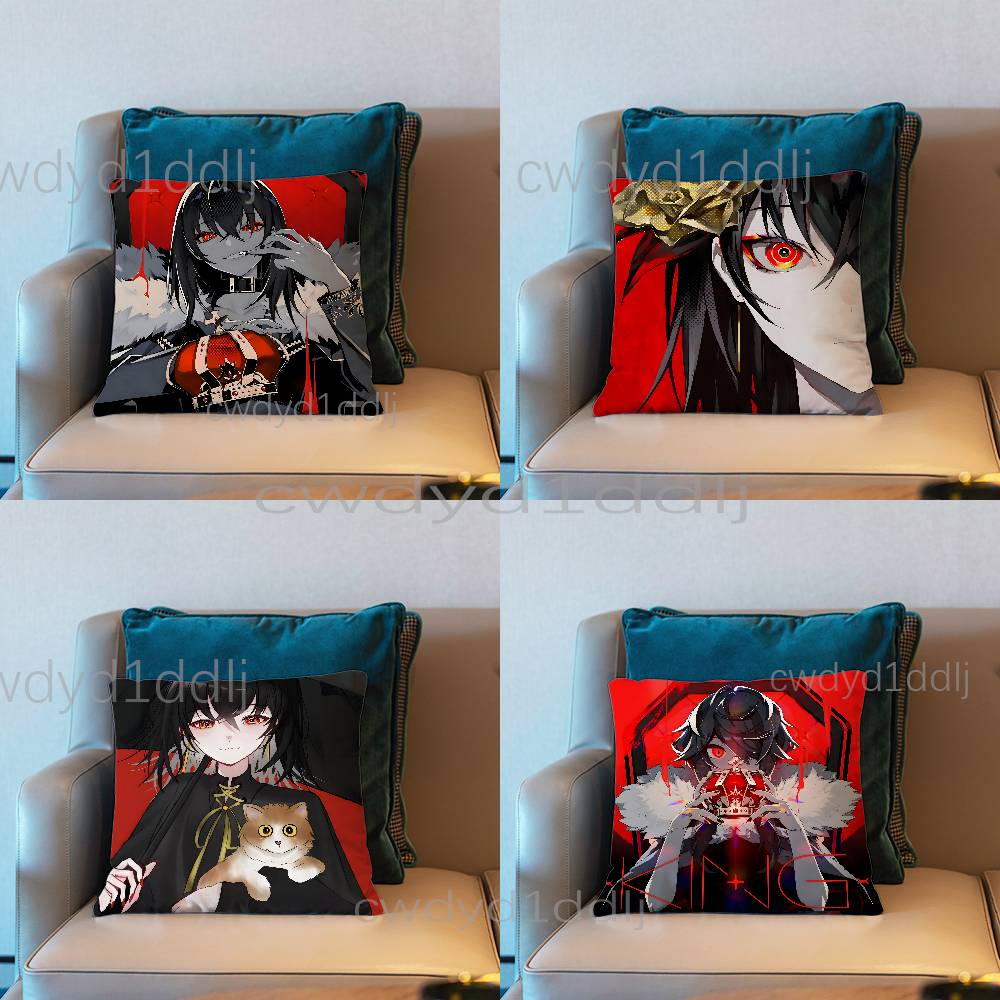 KKanaria KING Cushion Cover Pillow Cover Decor Pillowcase Printed Cushion Case For Couch