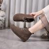 Single Women's Shoes, Retro Ankle Boots, Martens Boots, Soft Soles, Soft Leather, Plus-size Women's Boots