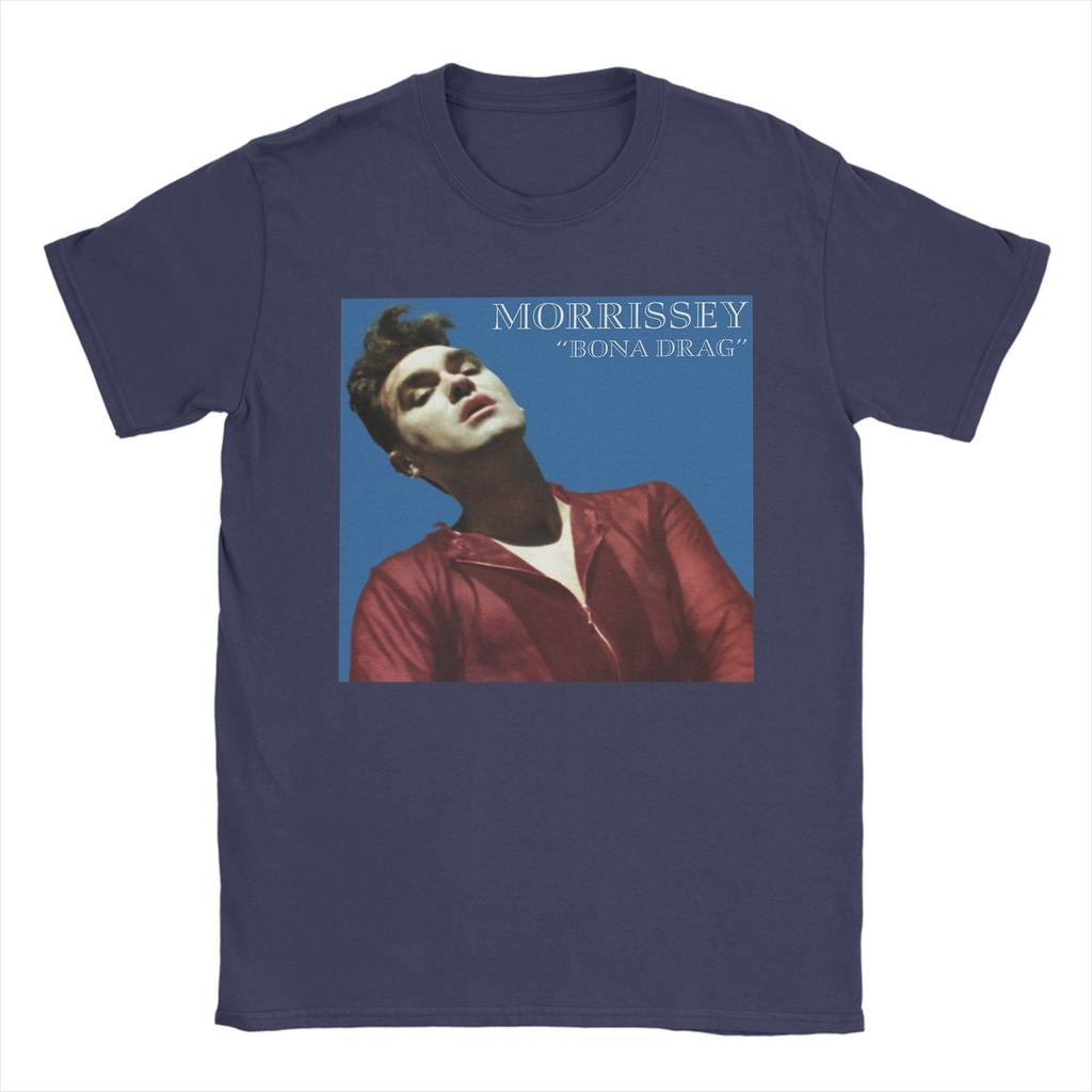Мужская Женская Футболка с Графическим Принтом Morrissey Тур 2025 Хлопковая Футболка Одежда