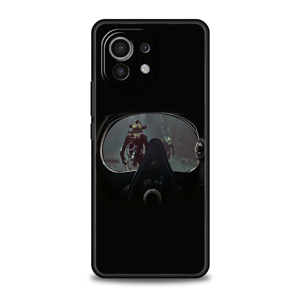 Чехол для телефона для Xiaomi Mi 15 14 13 12 11 Lite 14T 13T 12T 11T Pro Poco X7 X6 X5 X3 Pro F6 F5 F4 Покрытие Дайвинг