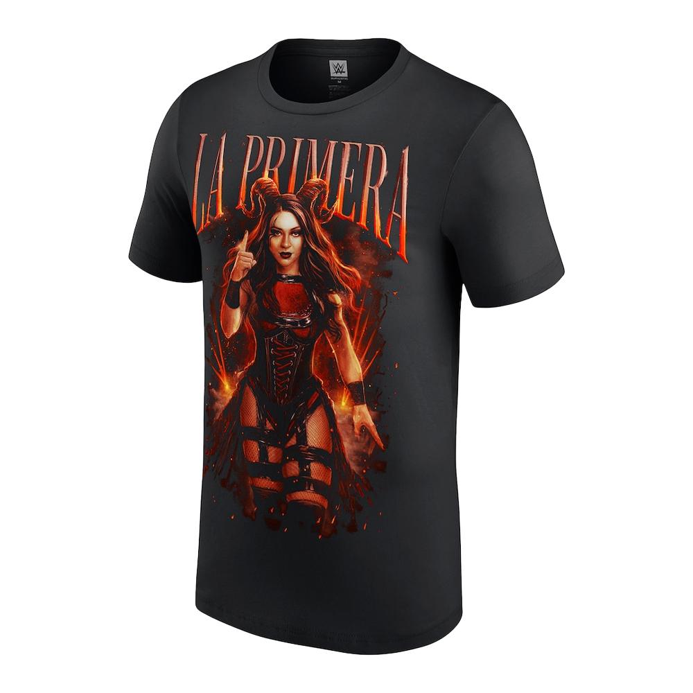 WWE Унисекс Взрослая футболка Stephanie Vaquer La Primera